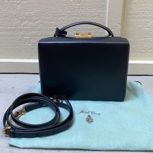 Mark Cross Grace Box Small Leather Crossbody Bag